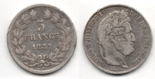 Francs 1837 rare d'occasion  Jarny