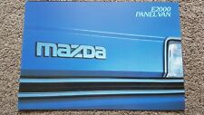 Mazda e2000 panel for sale  NUNEATON