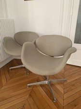 Paire fauteuils tulipe d'occasion  Paris-