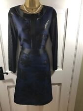 Fee jacquardkleid blau gebraucht kaufen  Versand nach Germany