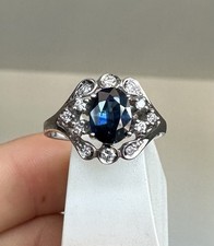 Bague blanc massif d'occasion  Rodez