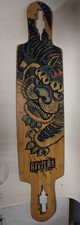 Usado, Longboard Riviera Kung Fu Kitty Drop Thru (9,5 x 41,5) comprar usado  Enviando para Brazil