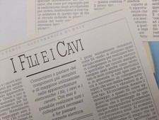 Clipping ritaglio articolo usato  Tivoli