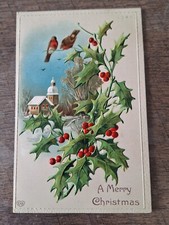 Ancienne carte gaufrée d'occasion  Cognac