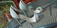 Damen pumps silber gebraucht kaufen  Bennewitz