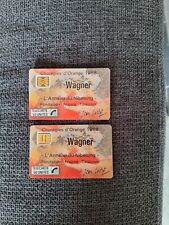 Telecartes 50u wagner d'occasion  Berck