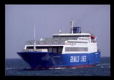 FQ0393 - Balsa italiana Grimaldi Lines - Eurocargo Napoli - fotografia 6x4 comprar usado  Enviando para Brazil
