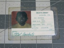 Usado, Cartão de identificação original vintage década de 1970 Skate Away Skate Park Portland OU comprar usado  Enviando para Brazil
