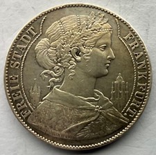 Frankfurt taler 1858 gebraucht kaufen  Dreieich