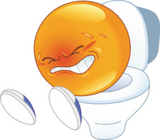Aufkleber klo smiley gebraucht kaufen  Gemünden