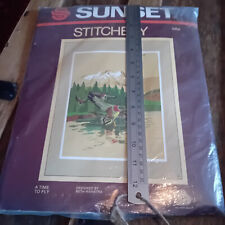 Sunset stitchery tapestry for sale  BECCLES
