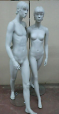 Boneco manequim display moda boneca feminina 11299 mulher homem par boneca comprar usado  Enviando para Brazil