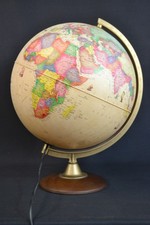 Mappemonde lampe vintage d'occasion  Compiègne