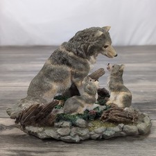Vintage wolf statue for sale  Scobey