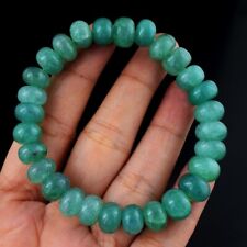 Usado, Linda pulseira elástica verde esmeralda com miçangas 178 cts VK 36 E582 comprar usado  Enviando para Brazil