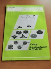 Stihl katalog schneidwerkzeuge gebraucht kaufen  Könnern
