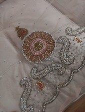 Large embroidered beaded for sale  Fort Lauderdale
