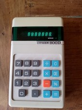 Ancienne calculatrice citizen d'occasion  Maël-Carhaix