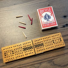 Vtg folding cribbage for sale  Chelsea