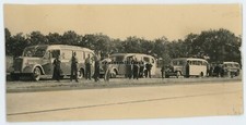 Orig. Foto Omnibus Kolonne ua Opel Blitz Bus auf der Reichsautobahn RAB in 1937 comprar usado  Enviando para Brazil