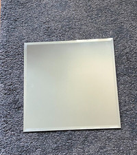 Square glass bevelled for sale  NEWTON ABBOT
