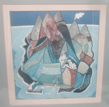 Riginal aquarell gomera gebraucht kaufen  Nürnberg