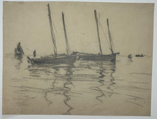 Bateaux mouillage dessin d'occasion  Pluvigner