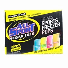 Usado, ALL SPORT - Pacote de variedades freezer pops sem açúcar de baixa caloria (144 unidades) comprar usado  Enviando para Brazil