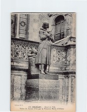Postcard statue joan for sale  Almond