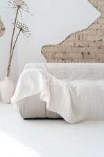 Linen sofa cover d'occasion  Lyon II