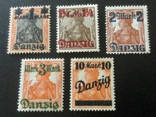 Briefmarken danzig 29 gebraucht kaufen  Aken