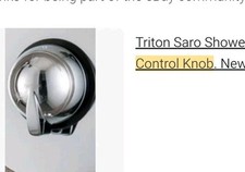 Triton saro shower for sale  SOLIHULL
