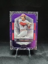 2025 Topps Tier One Johnny Bench Purple Foil 13/50 Cincinnati Reds HOF comprar usado  Enviando para Brazil