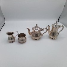 Four piece silver for sale  ABERDEEN