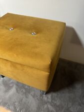 Hocker Sitz Pouf Aufbewahrungsbox zum Öffnen Pufa Otwierana Schowek Welur Chrom na sprzedaż  PL