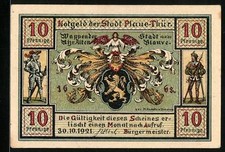 Notgeld plaue thür gebraucht kaufen  Berlin