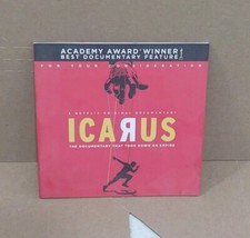 Icarus - Olympic doping scandal documentary - 2017 Netflix promo FYC DVD  comprar usado  Enviando para Brazil