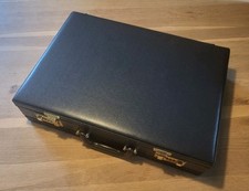 Aktenkoffer kunstleder schwarz gebraucht kaufen  Hamburg