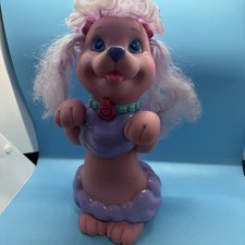 Shampoodle Hasbro brinquedo de banho roxo rosa poodle cachorro 12” década de 1990 raro vintage limpo comprar usado Shampoodle Hasbro brinquedo de banho roxo rosa poodle cachorro 12” década de 1990 raro vintage limpo comprar usado  Enviando para Brazil