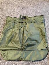 Bolsa capacete US Military Flyers 8415-00-782-2989 Unicor verde náilon Exército Força Aérea comprar usado  Enviando para Brazil