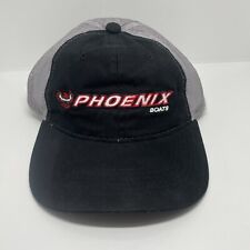 Boné/chapéu caminhoneiro masculino Phoenix Boats malha traseira preto e cinza comprar usado  Enviando para Brazil