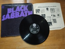 UK Black Sabbath “Master Of Reality” 1971 Vertigo Label Very Early Edition comprar usado  Enviando para Brazil
