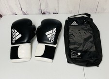 Luvas de boxe híbridas Adidas Hybrid 1000 preto/branco 12 oz comprar usado  Enviando para Brazil