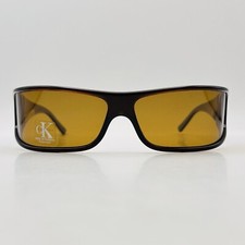 Óculos de sol Calvin Klein feminino masculino oval marrom polarizado Mod. CK 3030 Y2K NOVO, usado comprar usado  Enviando para Brazil