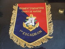 Fanion militaire brodé d'occasion  Niort