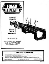 Sawmill instruction parts for sale  Houston