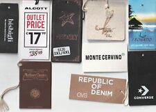 Cartellini etichette capi usato  Roma
