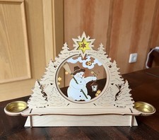 Weihnachtsdeko holzleuchter te gebraucht kaufen  Friedland bei Neubrandenburg
