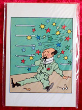 Carte postale tintin d'occasion Carte postale tintin d'occasion  Marseille XI