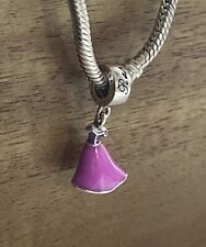 Berloque de prata Pandora S925, vestido Disney princesa Rapunzel pendurado 791819ENMX comprar usado  Enviando para Brazil